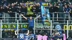 Inter Milan berhasil melangkah ke semifinal Liga Champions setelah mendepak Bayern Munchen dengan agregat 4-3. (AP Photo/Antonio Calanni)