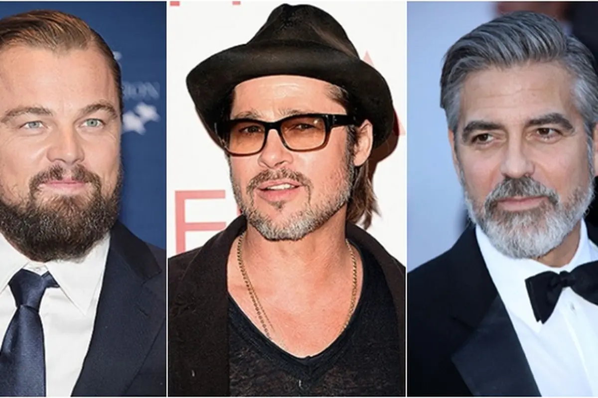 Leonardo DiCaprio, Brad Pitt, George Clooney