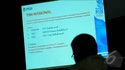 Rapat tersebut membahas kinerja PSSI dalam memajukan persepakbolaan nasional serta tanggapan PSSI mengenai terbentuknya Tim Sembilan, Jakarta, Kamis (15/1/2015). (Liputan6.com/Faisal R Syam)
