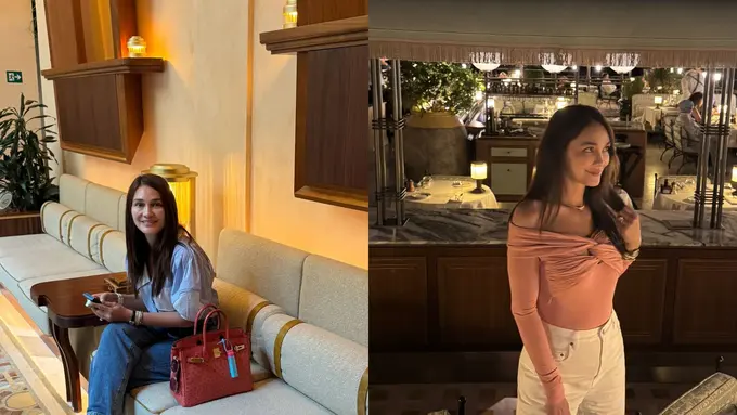 Tampilan Fashionable Luna Maya Rayakan Ulang Tahun di Italia dengan Jinjing Tas Hermes Ratusan Juta