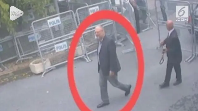 VIDEO: Beredar Foto Khashoggi Sebelum Tewas di Turki