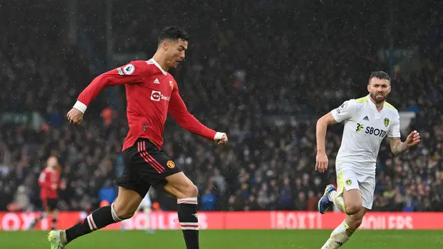Cristiano Ronaldo - Manchester United - Liga Inggris - 20 Februari