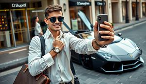 apa itu flexing ©Ilustrasi dibuat AI