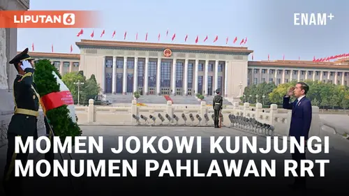 VIDEO: Jokowi Kunjungi Monumen Pahlawan Rakyat RRT