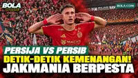 Detik-Detik Kemenangan Dramatis Persija Jakarta 2-1 atas Persib Bandung, Jakmania Berpesta!