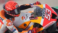 Jelang seri kedua MotoGP 2022 yang akan digelar di Sirkuit Internasional Mandalika, NTB, 10 hari ke depan (20/3/2022), para pembalap sudah tak sabar untuk berlomba jadi yang terbaik. Tak terkecuali 6 pembalap berikut yang berusah bangkit usai hasil buruk di Qatar. (AFP/Karim Jaafar)