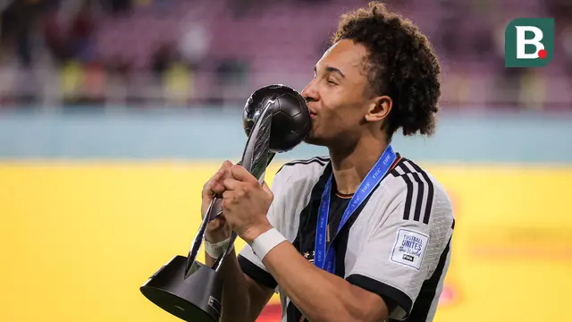Foto: Momen Euforia Perayaan Gelar Pertama Timnas Jerman di Piala Dunia U-17, Stadion Manahan Jadi Saksi