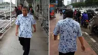 Terjebak Macet, Mendikbud M Nuh Jalan Kaki ke Kantor