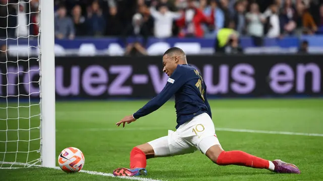 Foto: Duet Mbappe - Giroud yang Tajam di Lini Depan Timnas Prancis
