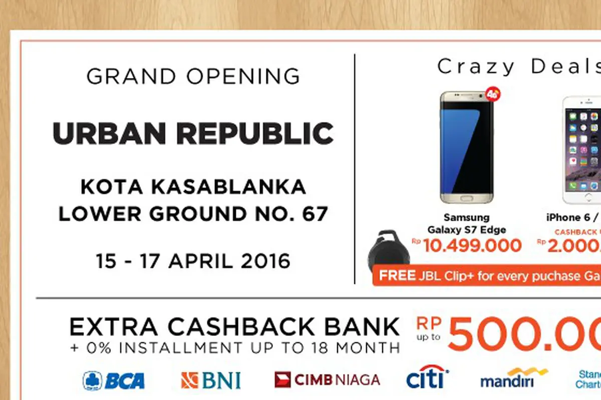 Wow, Ada Gadget Asik dengan Promo Menarik buat kaum Urban!