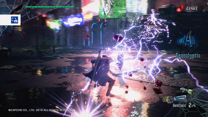 Devil May Cry 5 demo. (Liputan6.com/ Yuslianson)