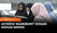 Ngabuburit sambil nyari takjil sudah biasa, atau ngabuburit sambil jalan-jalan sore, itu mainstream banget. Ada yang anti-mainstream di Klaten, Jawa Tengah, ratusan anak muda ngabuburit dengan cara mengaji bareng di alun-alun setempat.