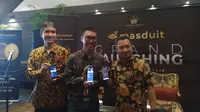 Platform transaksi emas digital MasDuit resmi diluncurkan pada Kamis (19/09/2019).