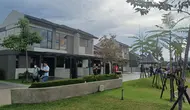Menteri PKP Maruarar Sirait melakukan kunjungan kerja proyek perumahan terbaru milik Lippo Group, Park Serpong Residence di kawasan Legok, Kabupaten Tangerang, Banten, Sabtu (15/3/2025). (Foto: Liputan6.com/Maulandy R)