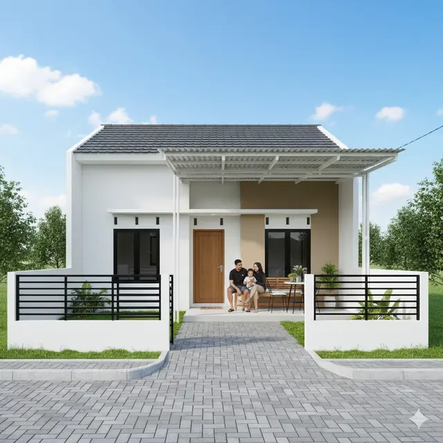 Inspirasi Desain Rumah Murah Tapi Bagus. Gemini