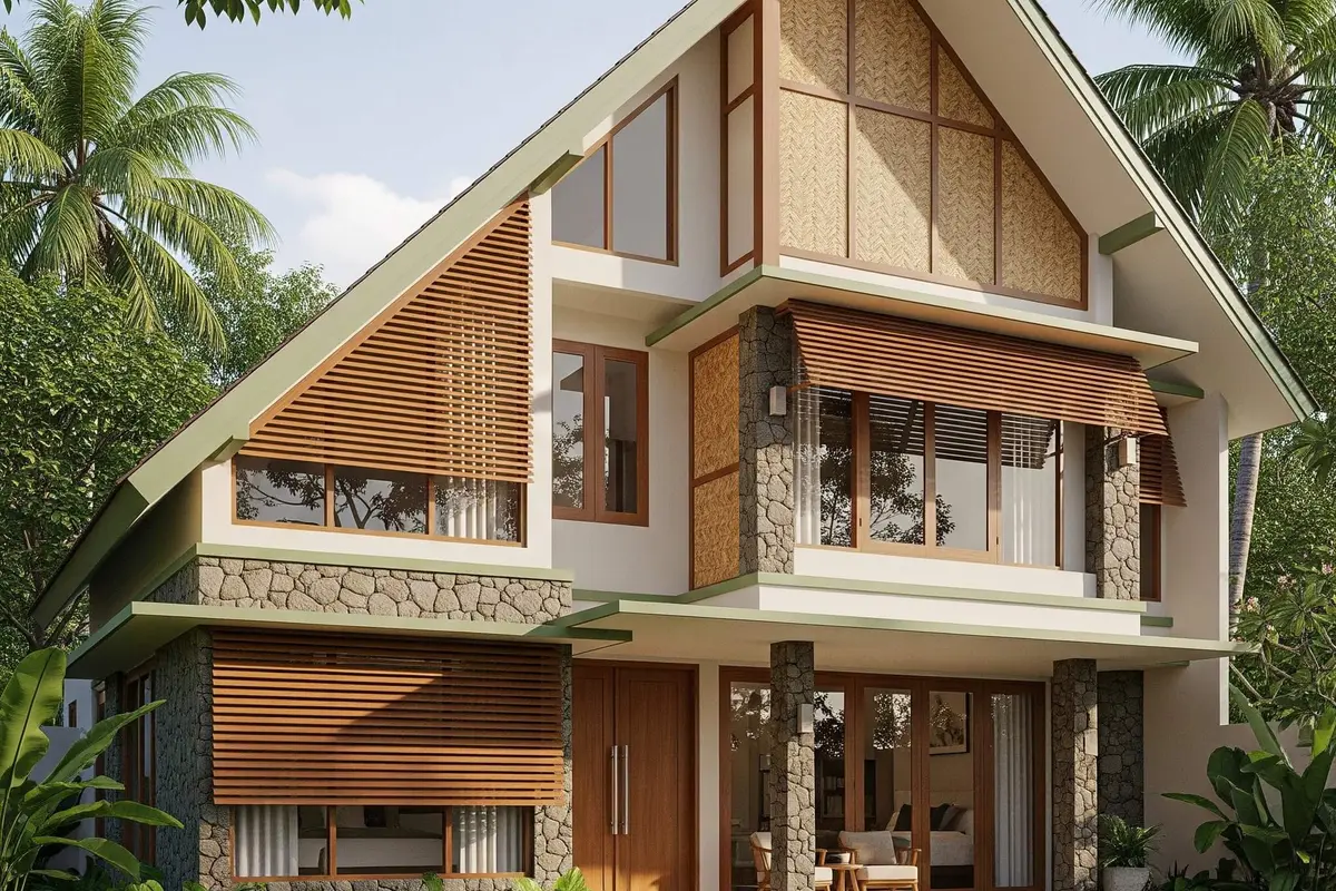 Inspirasi Model Rumah Atap Pelana Modern 2025