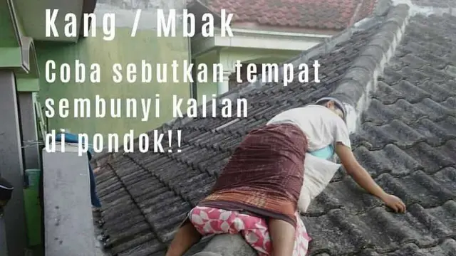 6 Kelakuan Orang Tidur di Atas Atap Rumah Ini Nyeleneh Banget