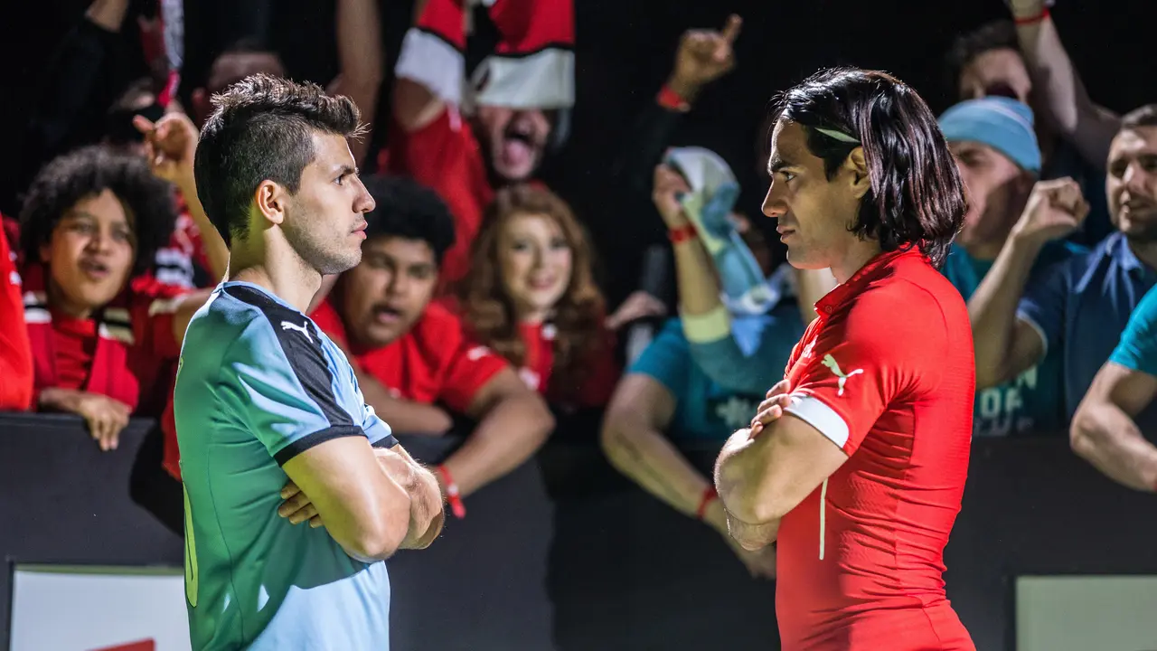 Sergio Aguero & Radamel Falcao
