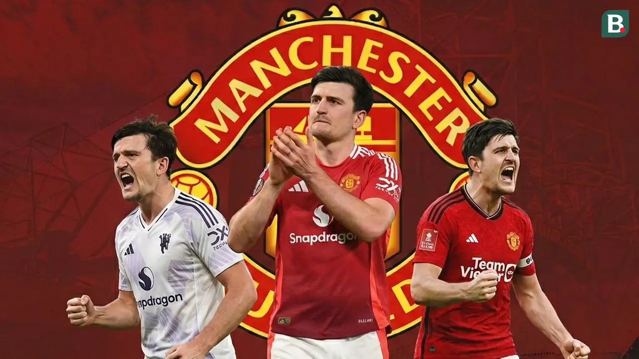 Ilustrasi Harry Maguire di Manchester United. (Bola.com/AFP/Gemini)