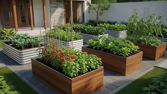 Kebun Sayur Rumahan untuk Halaman Paving