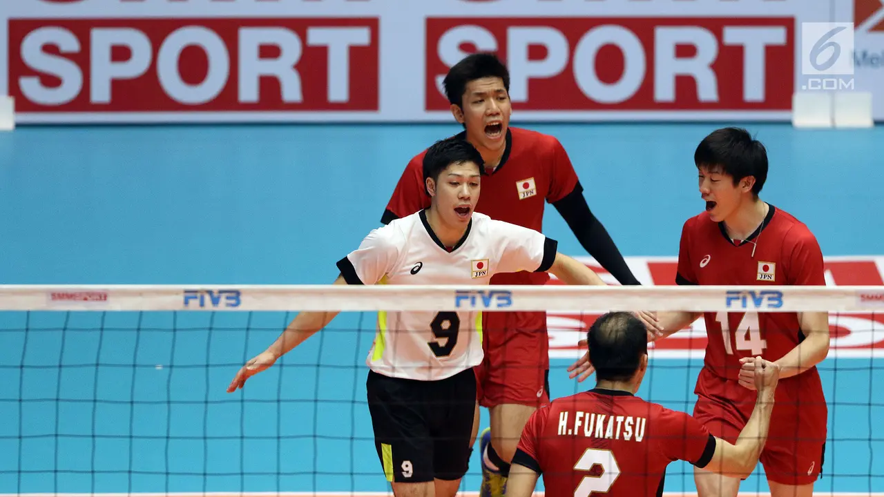 Timnas Voli Putra Jepang.
