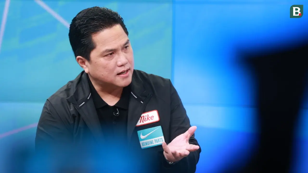 Ketua umum PSSI, Erick Thohir