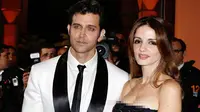 Hrithik Roshan dan Sussanne Khan kembali bersatu di ulang tahun anak mereka, Hrehaan.