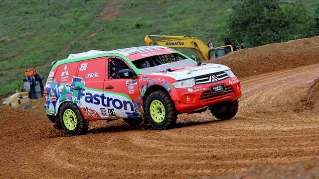 Mitsubishi Pajero Sport Rifat Sungkar untuk Kejurnas Speed Offroad (IG: Rifato)
