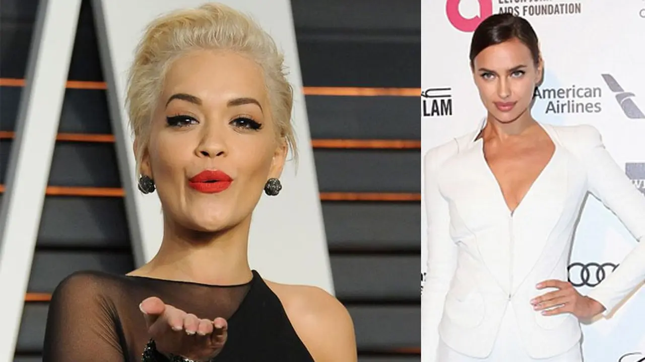 Irina Shayk dan Rita Ora