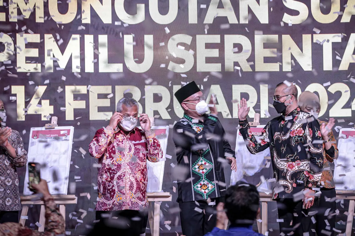 KPU Resmikan Tanggal Pemungutan Suara Pemilu Serentak 2024