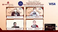 Konferensi Pers Peace of Mind: Penuhi Kebutuhan dengan Kartu CIMB Niaga Preferred Infinite Syariah pada Kamis (16/09) (Dok. CIMB Niaga)