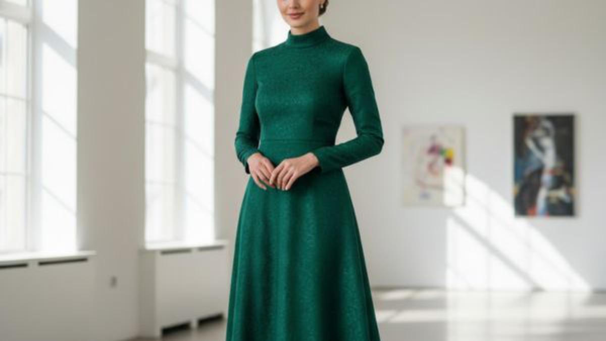 8 Model Dress Brokat Minimalis Tanpa Payet, Inspirasi Tampil Simple Tapi Stylish Hadiri Acara