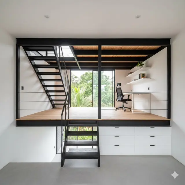 Inspirasi Desain Rumah Mezzanine Hemat Biaya dengan Ruang Multifungsi