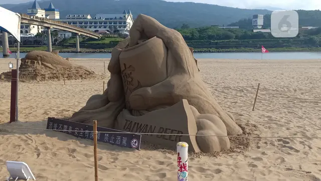 Fulung Sand Sculpting Art Festival di Taiwan