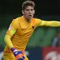 Luca Zidane, putra legenda Prancis, Zinedine Zidane, saat membela tim nasional Prancis U-18. (Guardian),