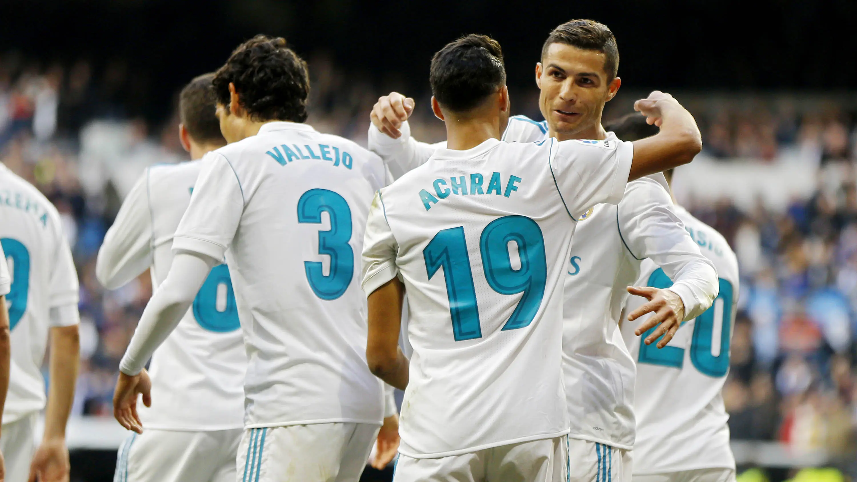 Real Madrid diunggul jadi juara di ajang Piala Dunia Antarklub 2017. (AP/Francisco Seco)