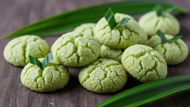 Kue Sagu Pandan