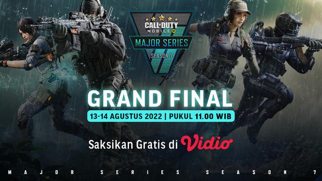 Link Live Streaming Grand Final CODM Major Series Season 7 di Vidio, 13-14 Agustus 2022