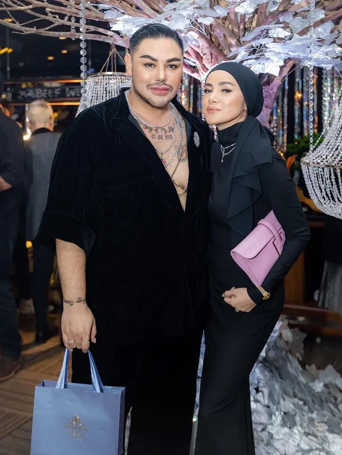 Olla Ramlan dan Ivan Gunawan (Instagram/ollaramlan)