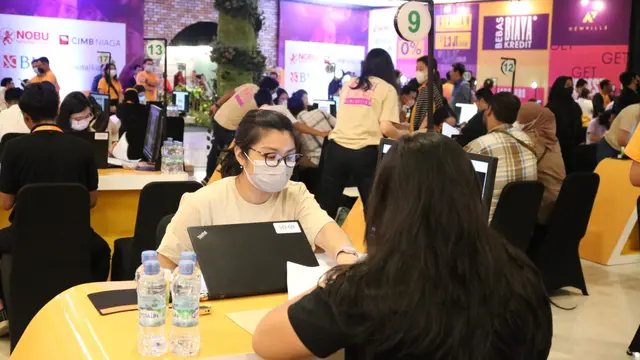 PT Lippo Cikarang Tbk kembali melakukan peluncuran unit baru Newville pada Sabtu (1/4/23). Pengembang memberi kesempatan kepada para konsumen untuk melakukan pemilihan unit, yakni mereka yang sudah membeli ‘Priority Pass’. (dok Lippo)