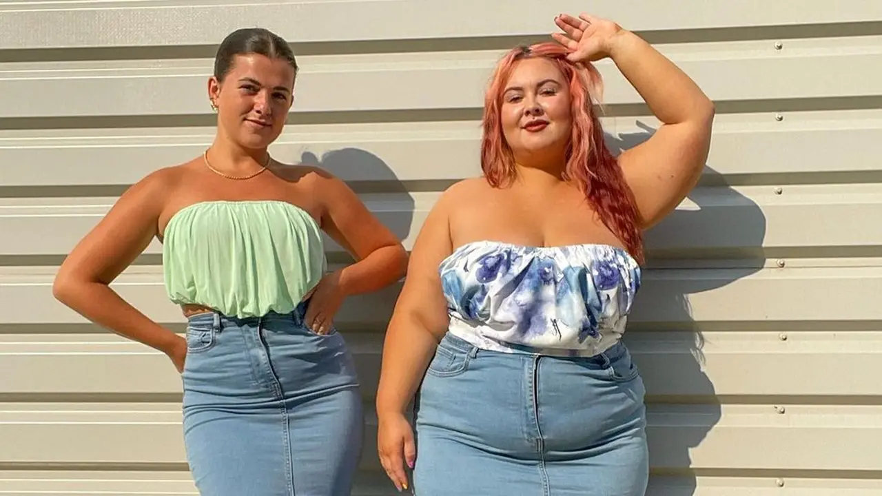 Gaya Fashion Sahabat Berbeda Ukuran Tubuh untuk Kampanyekan Body Positivity