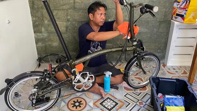 8 Koleksi Sepeda Brompton Cak Lontong, Capai 40 Buah dan Miliaran Rupiah