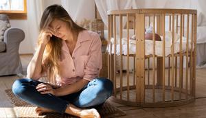 Ilustrasi baby blues syndrome. (Photo Copyright by Freepik)