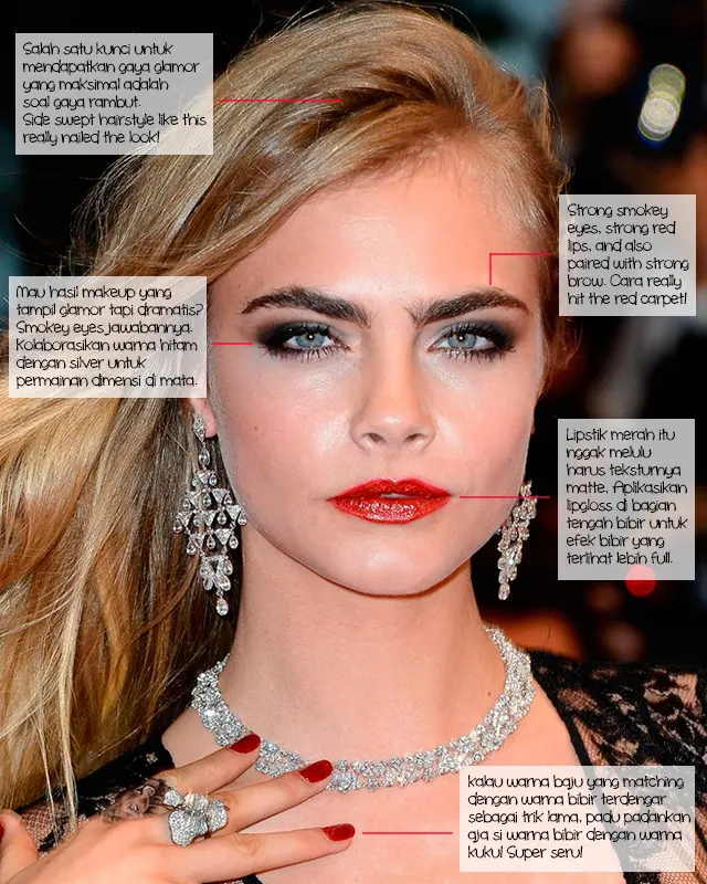 cara delevingne smokey eyes