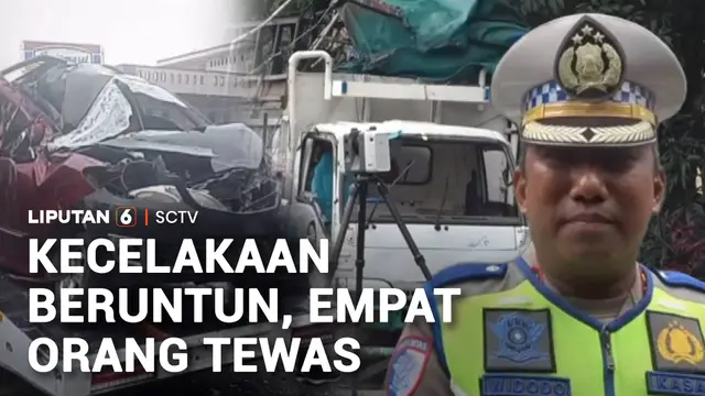 Kecelakaan Beruntun Sembilan Kendaraan di Deli Serdang, Empat Orang Tewas