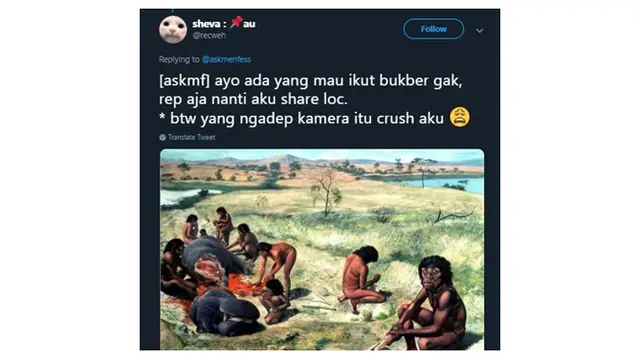 Begini Jadinya Jika Twitter di Zaman Purba Ala Netizen