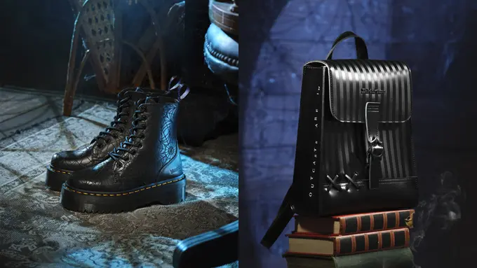 Wednesday Addams Berkolaborasi dengan Dr. Martens,  Koleksi Unik untuk Penggemar yang Berani Berbeda (Foto dok : Dr. Martens/advo-indonesia.com)