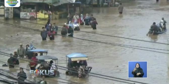 Banjir di Kabupaten Bandung Meluas hingga 7 Kecamatan
