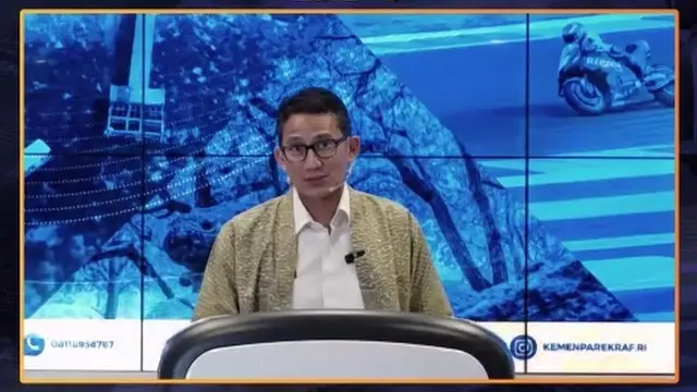 Menparekraf) Sandiaga Uno dalam The Weekly Brief with Sandi Uno, Senin, 11 Desember 2023