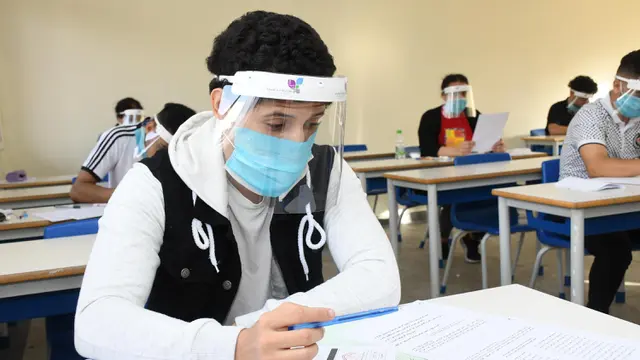 FOTO: Ujian Masuk Perguruan Tinggi di Tengah Pandemi COVID-19